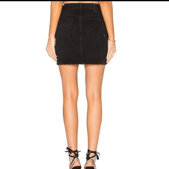 REVOLVE Lovers + Friends Elijah Denim Mini Skirt - Picture 5 of 12